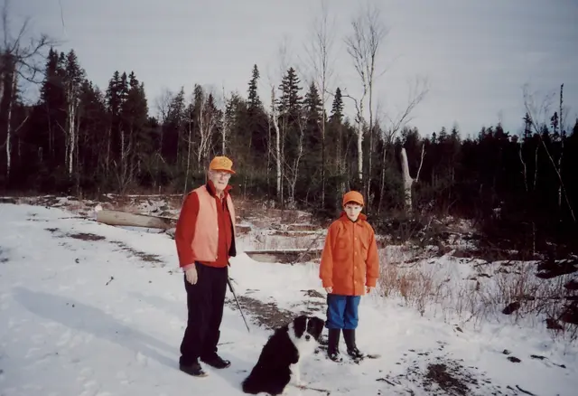 First hunting trip with my dad and grandfather