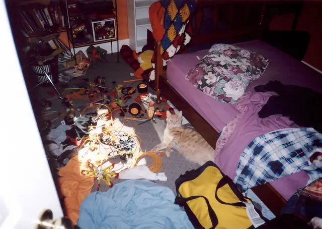 My room has always been a mess