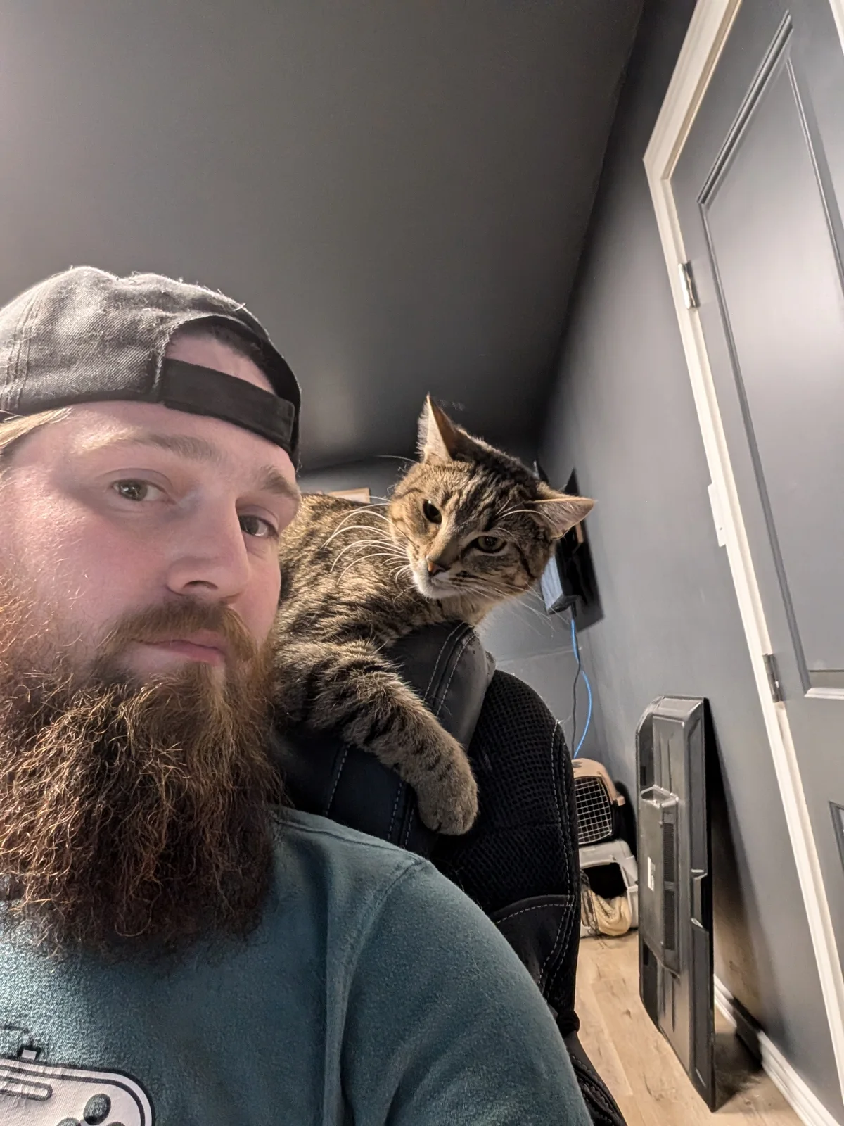 Back of chair hangout